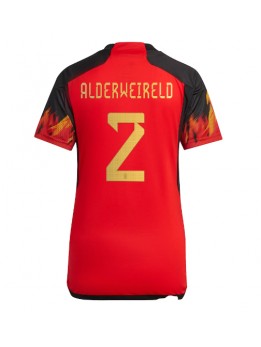 Belgien Toby Alderweireld #2 Heimtrikot für Frauen WM 2022 Kurzarm